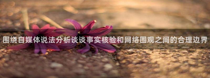 网络吃瓜热点:围绕自媒体说法分析谈谈事实核验和网络围观之间的合理边界